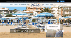 Desktop Screenshot of hotelcristall.it